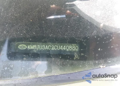 2012 Hyundai Tucson Gls/Limited из США, поврежденный, VIN KM8JU3AC2CU440880